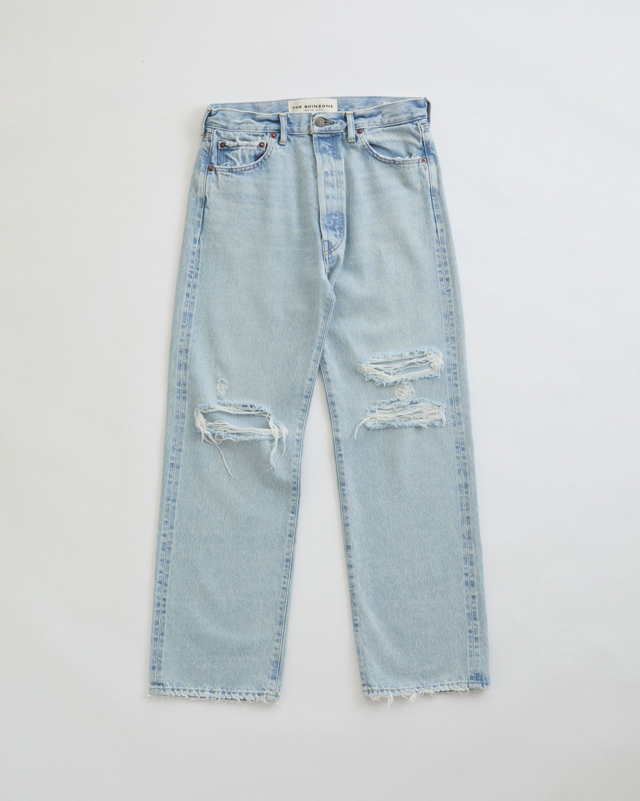 NEW YORKER DENIM PANTS (DAMAGED) – Shinzone