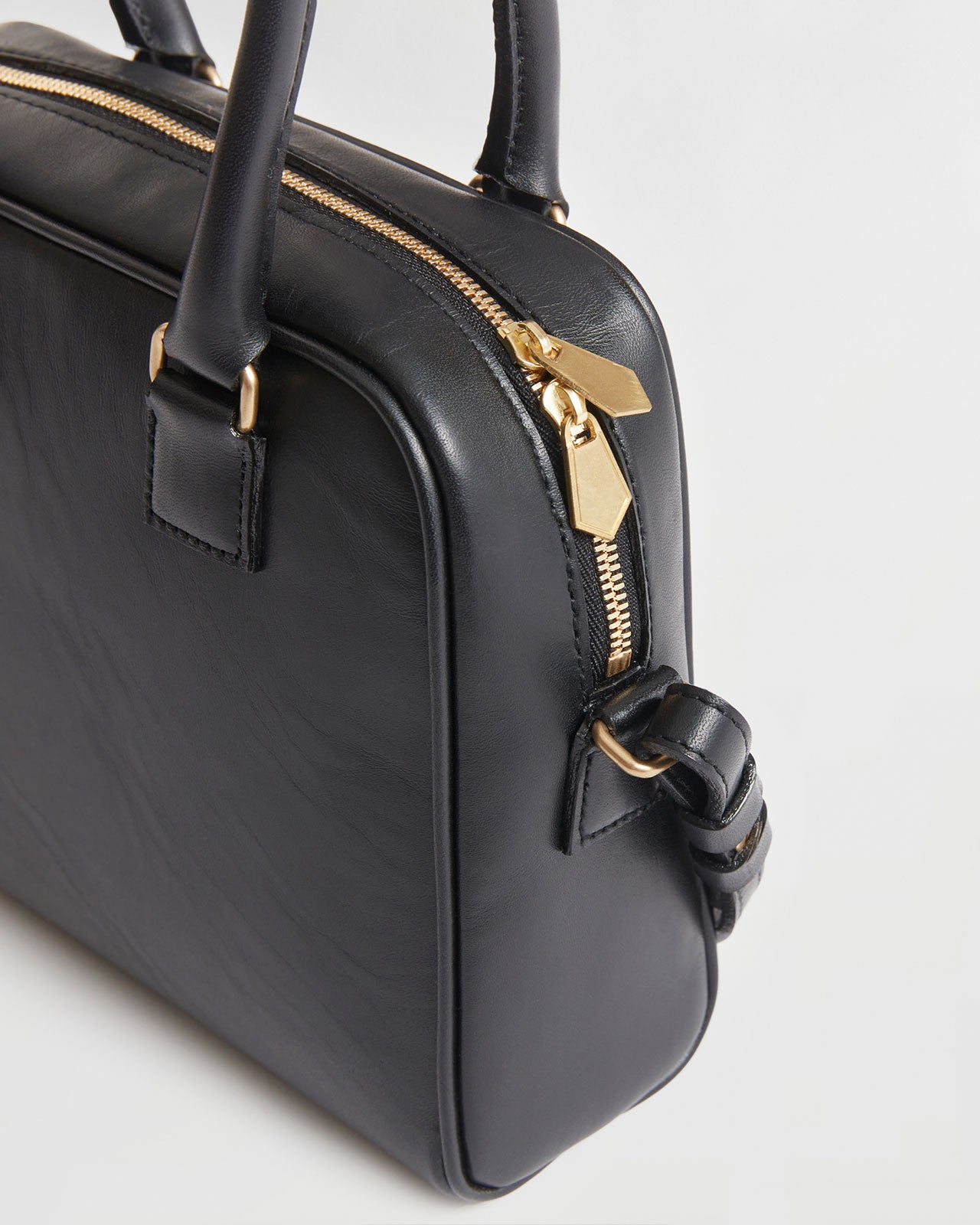 Shinzone（シンゾーン）】SQUARE LEATHER BAG S