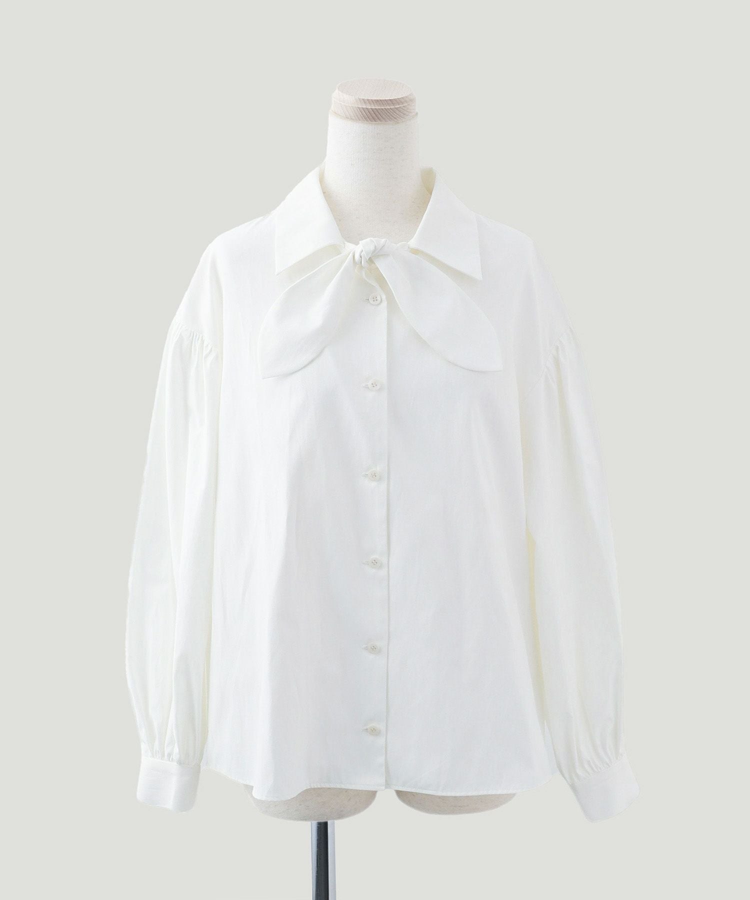 SPRING-SALE スカーフタイ ブラウス HUIT 全2色｜hit811-0085【1