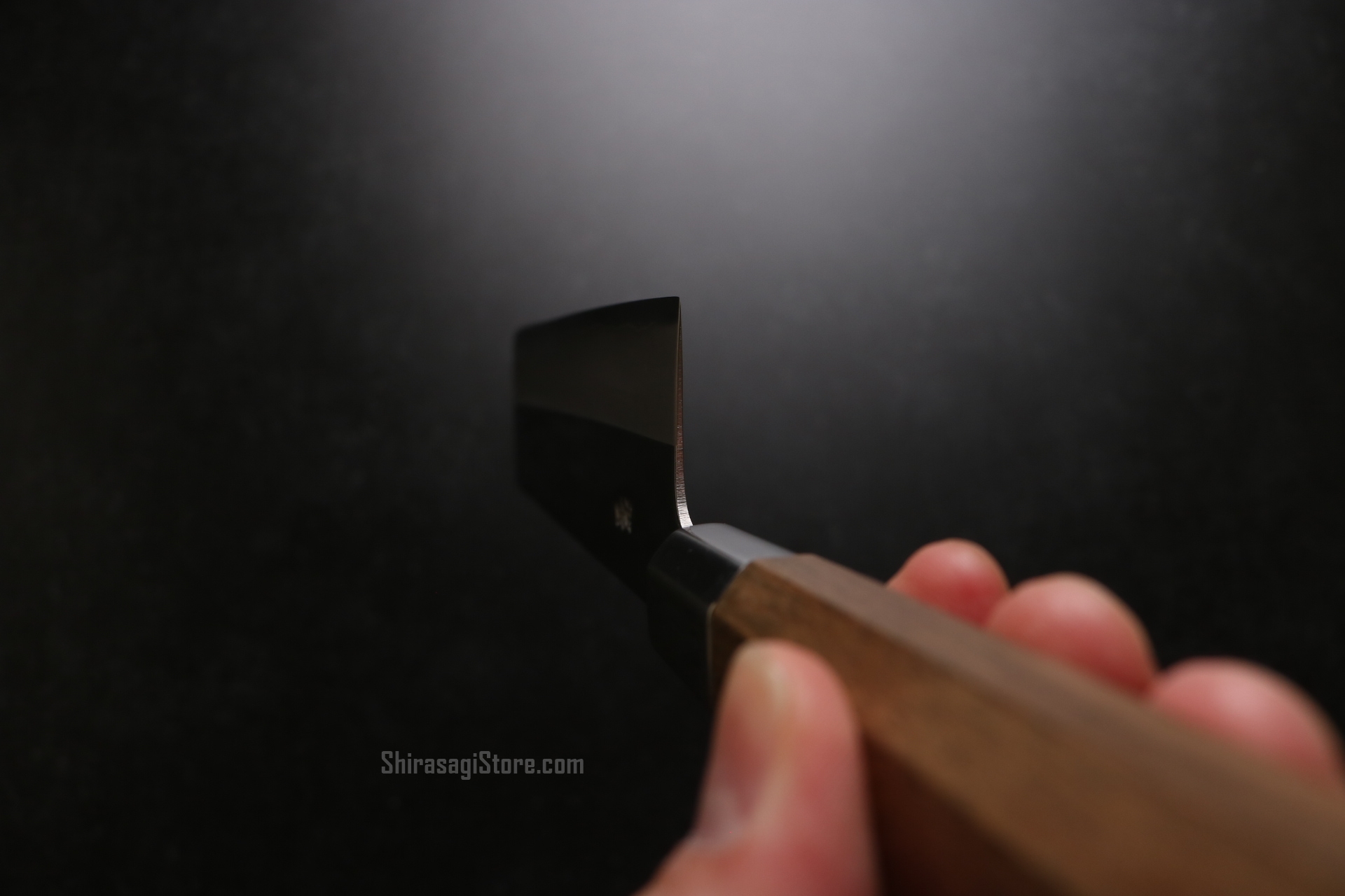 土佐打刃物 黒鳥鍛造工場 菜切り包丁 銀三鋼 鏡面仕上 180mm