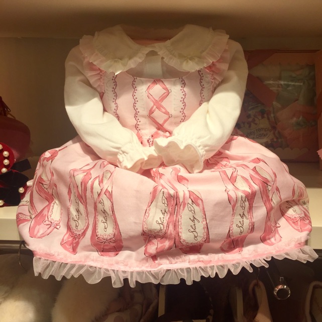 トゥシューズプリントシリーズ ♡ 日本橋三越本店 | BLOG :: Shirley