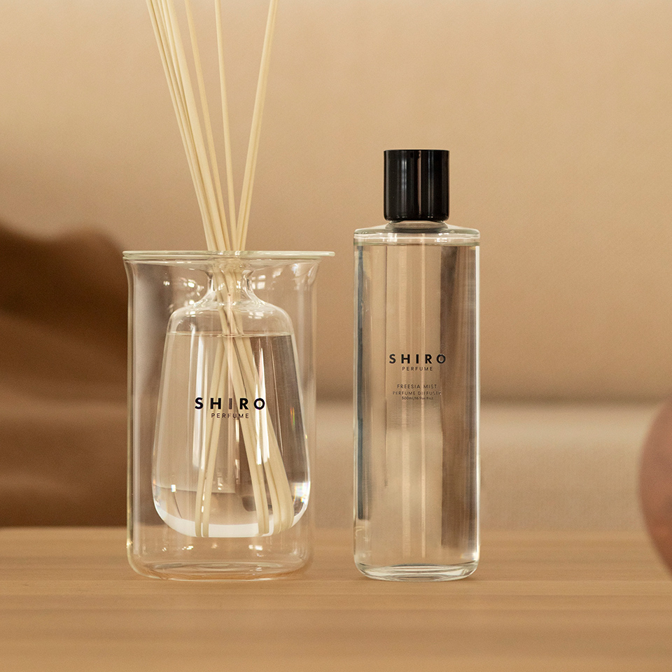 パフュームキット（ディフューザー リキッド＆グラスベース＆ビネガー