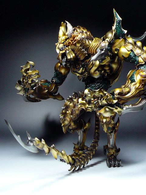 バンダイ VOL.5イクイップ＆プロップ 心滅獣身牙狼＆ザルバ（ダメージ