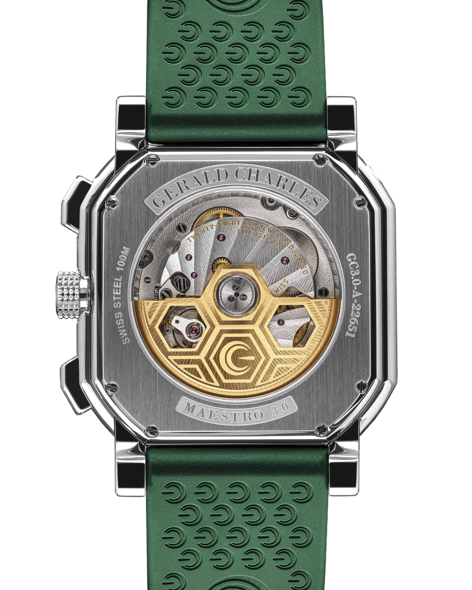 Gerald Charles Maestro 3.0 Chronograph Emerald Green Watch