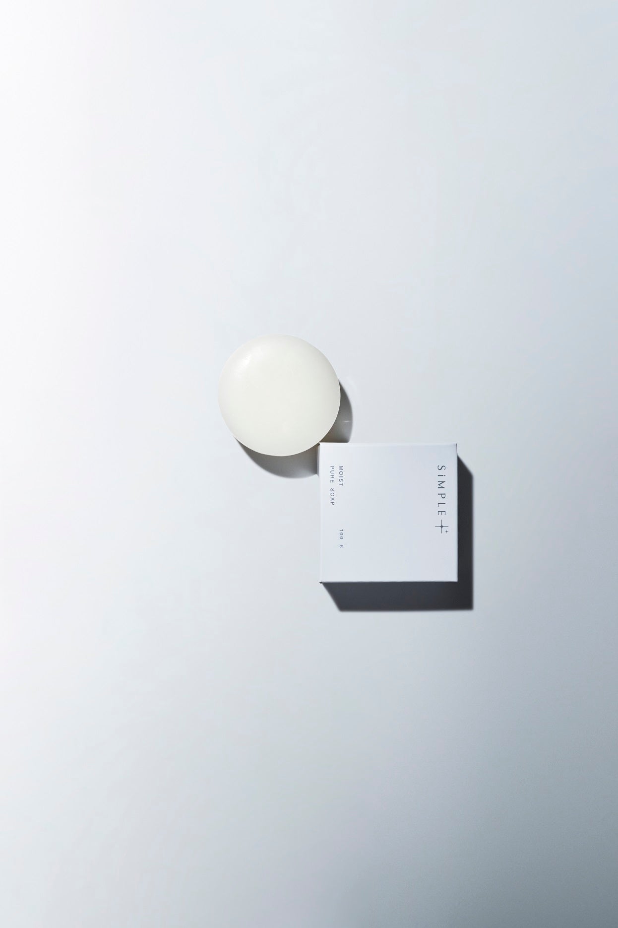 シンプル++ モイストピュア ソープ（しっとり）＋洗顔泡立てネット