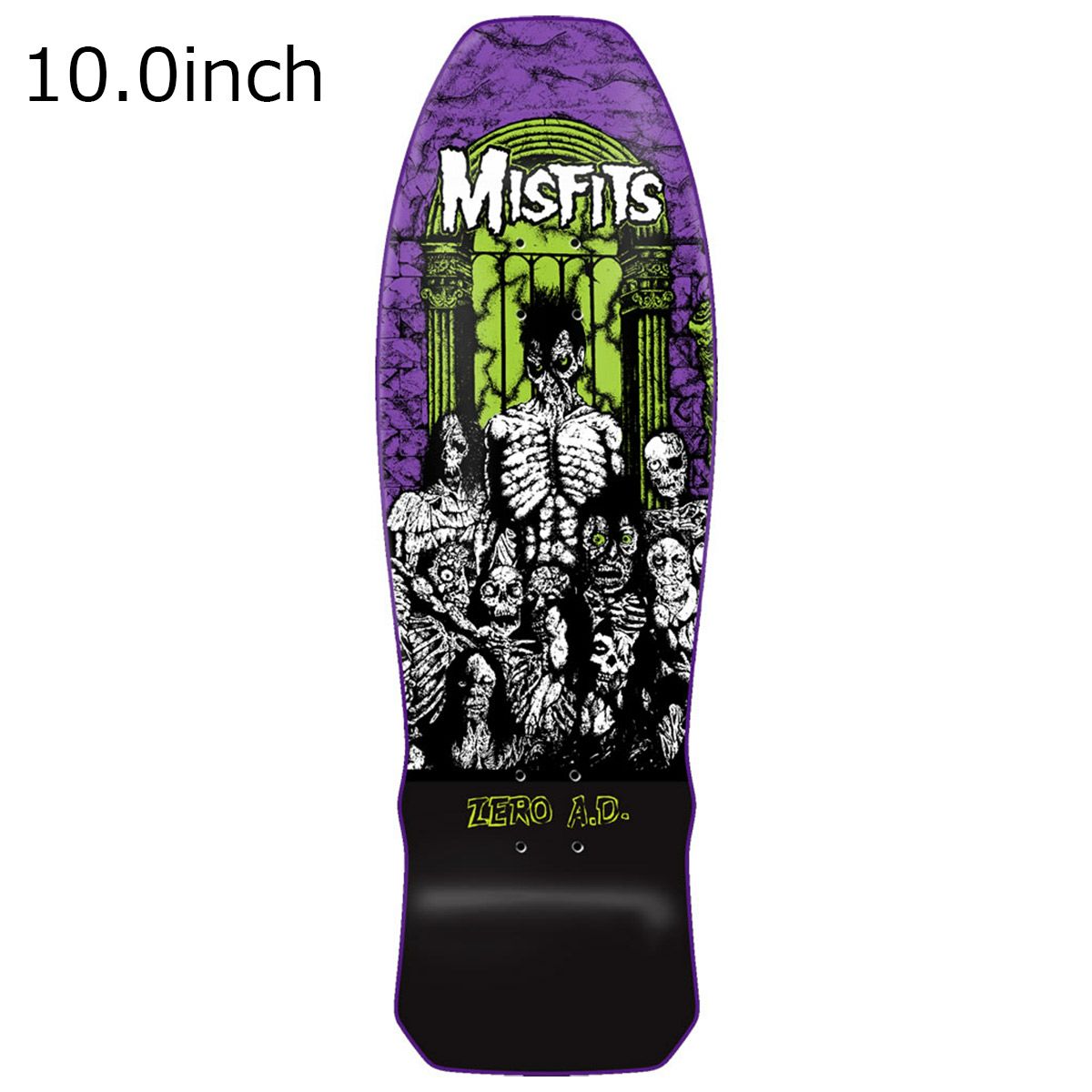 ゼロ ZERO スケボー スケートボード デッキ 板 GITD ボールド GITD