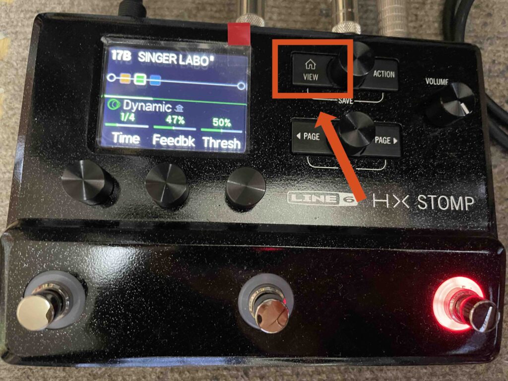 HX STOMPフットスイッチの基本操作の方法【BOSS FS-5Uで外部フット