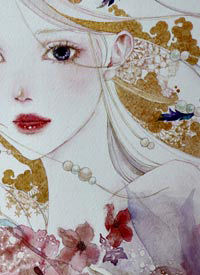 sioux artworks | 現代美人画 水彩イラストギャラリー