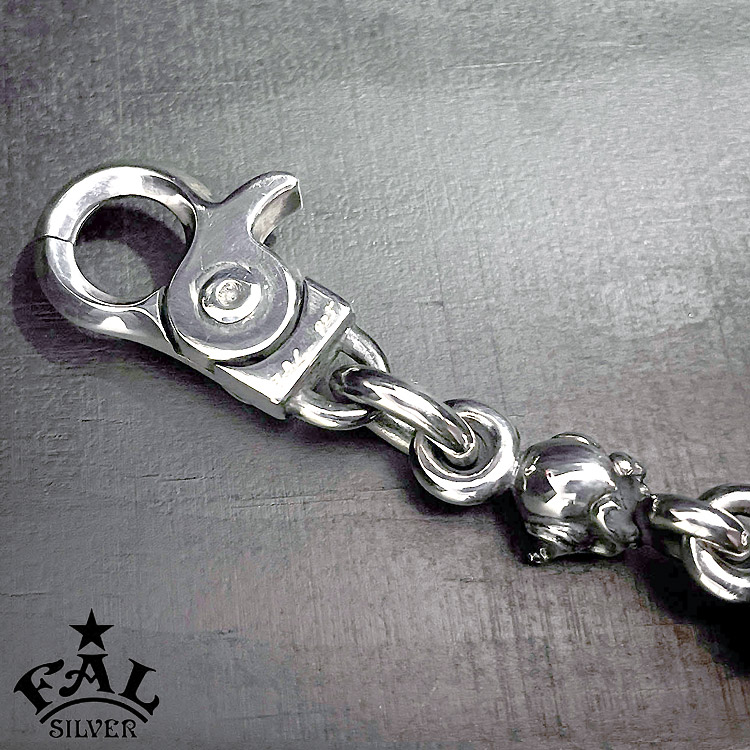 エフエーエル F.A.L FAL シルバー キーチェーン トリプル スウィル