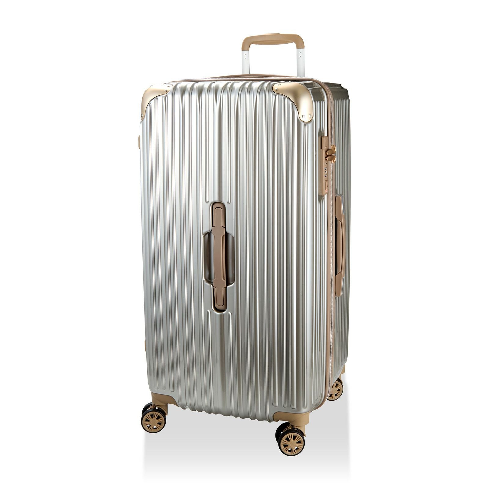 抗菌 スーツケース BOX型 Lサイズ ジッパータイプ TRIDENT TRI2035K-71