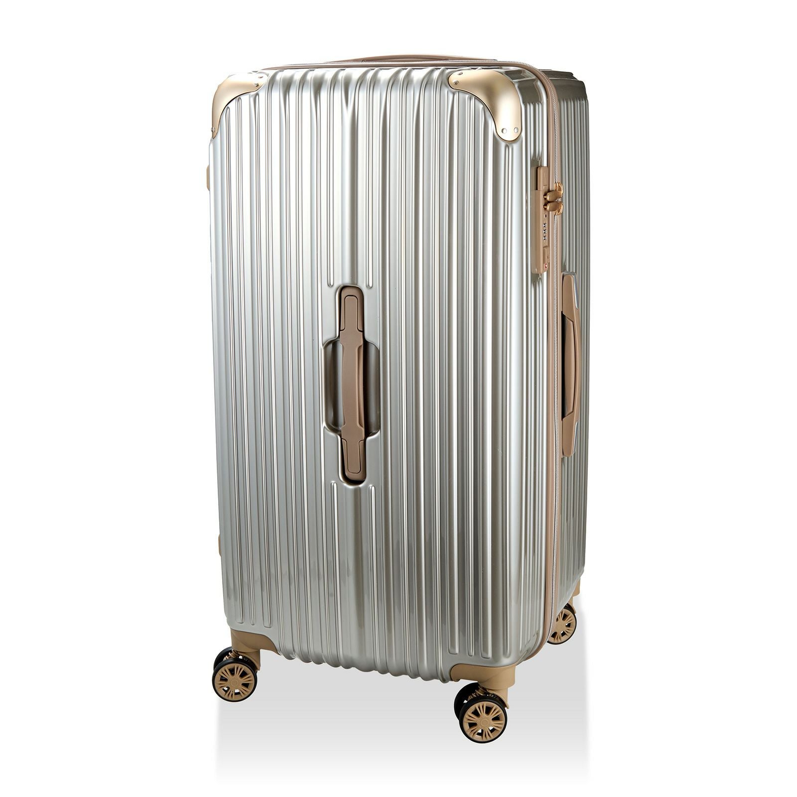 抗菌 スーツケース BOX型 Lサイズ ジッパータイプ TRIDENT TRI2035K-71