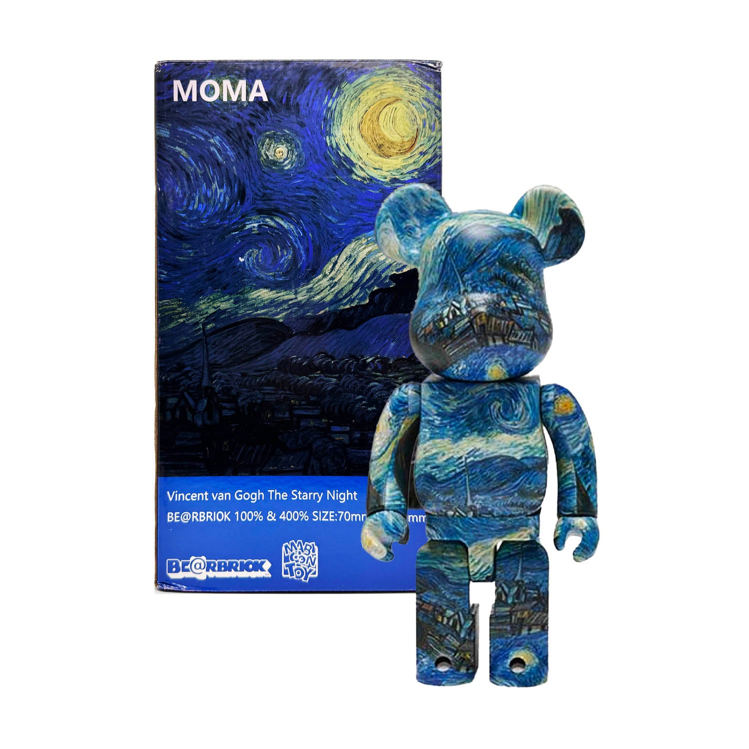 VINCENT VAN GOGH x Be@rbrick 'Starry Night' (2021) Designer Art