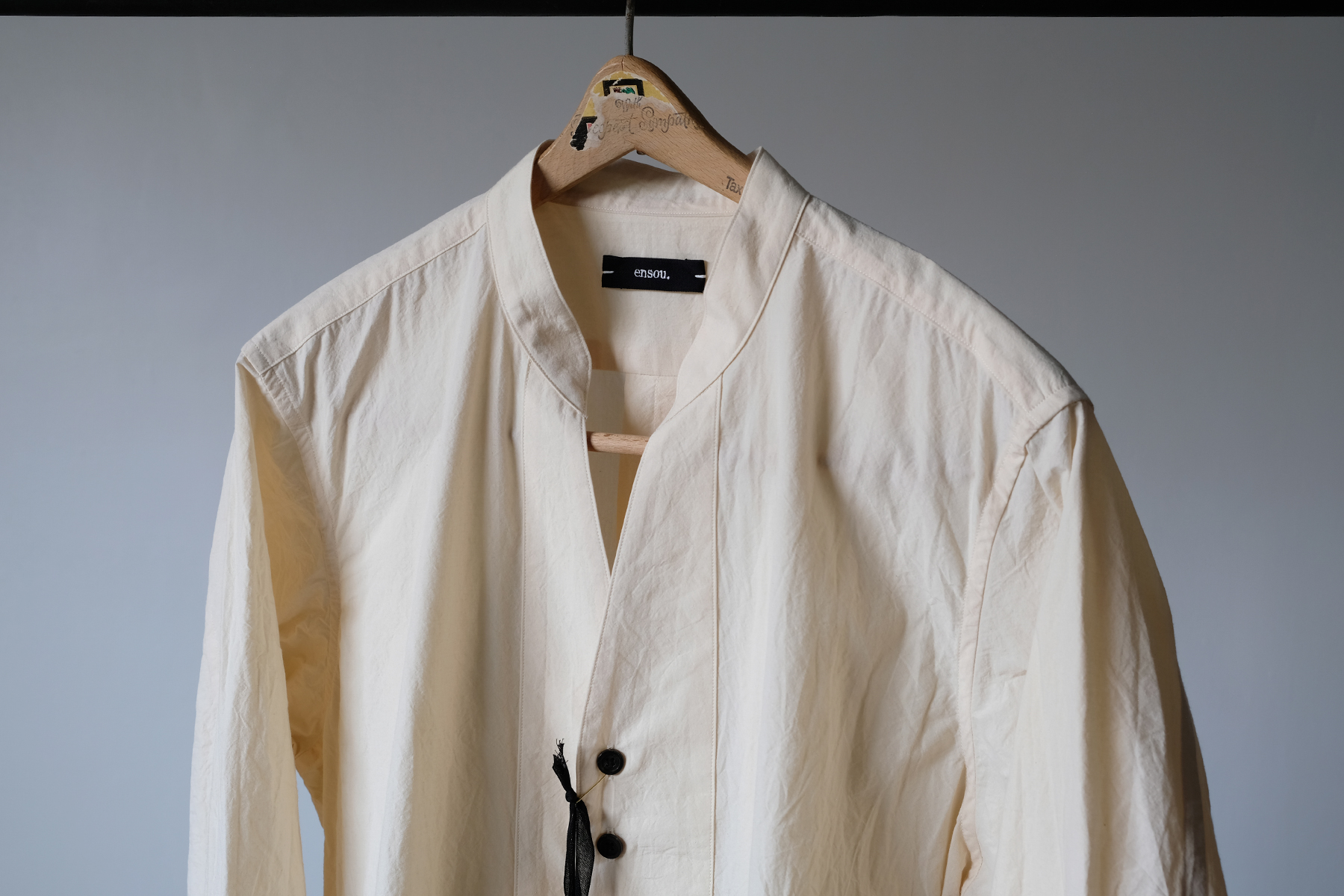 ensou.｜エンソウ Childish shirt 2020秋冬 - Silver and Gold