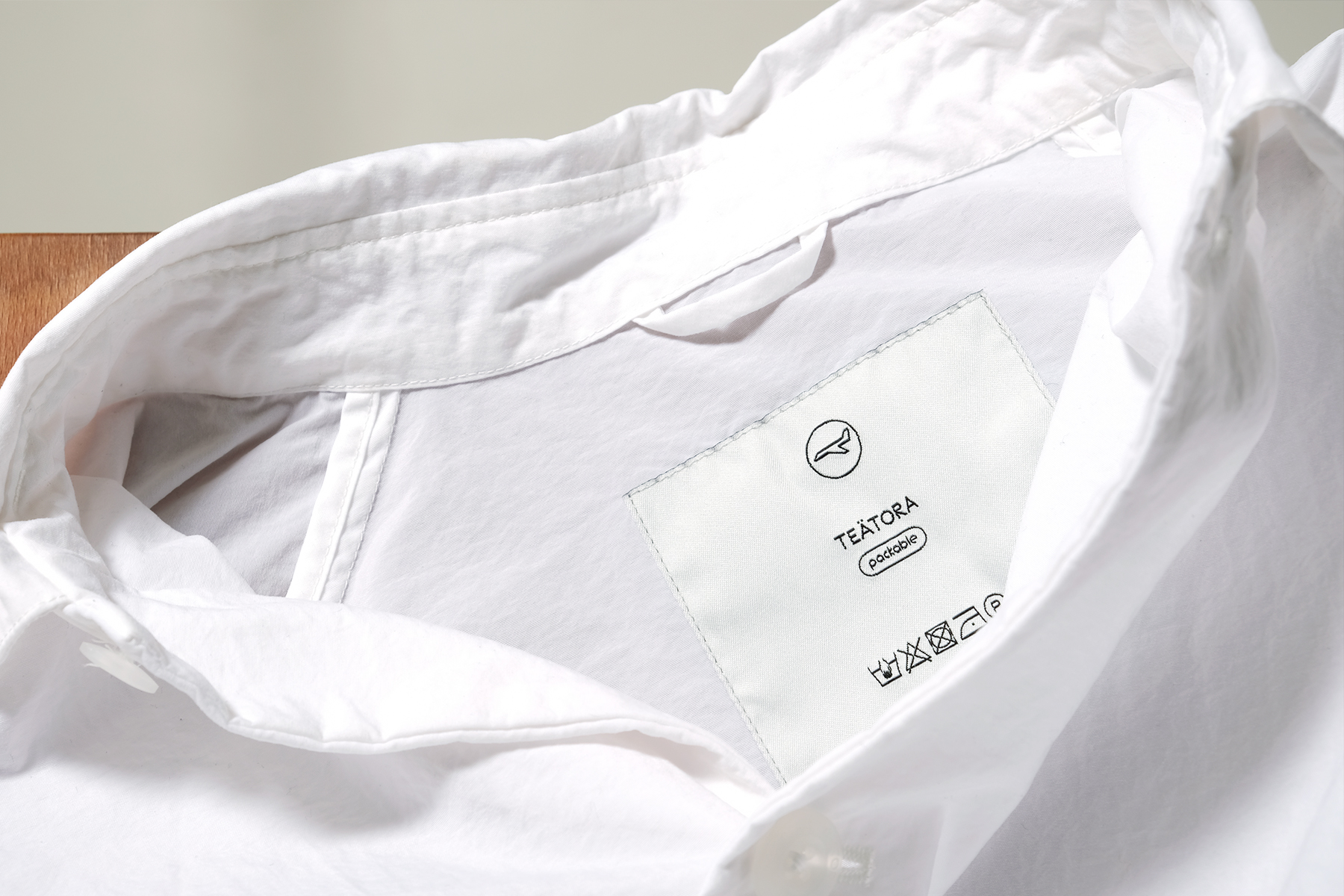 TEATORA CARTRIDGE SHIRTS packable - Limited White - Silver and Gold