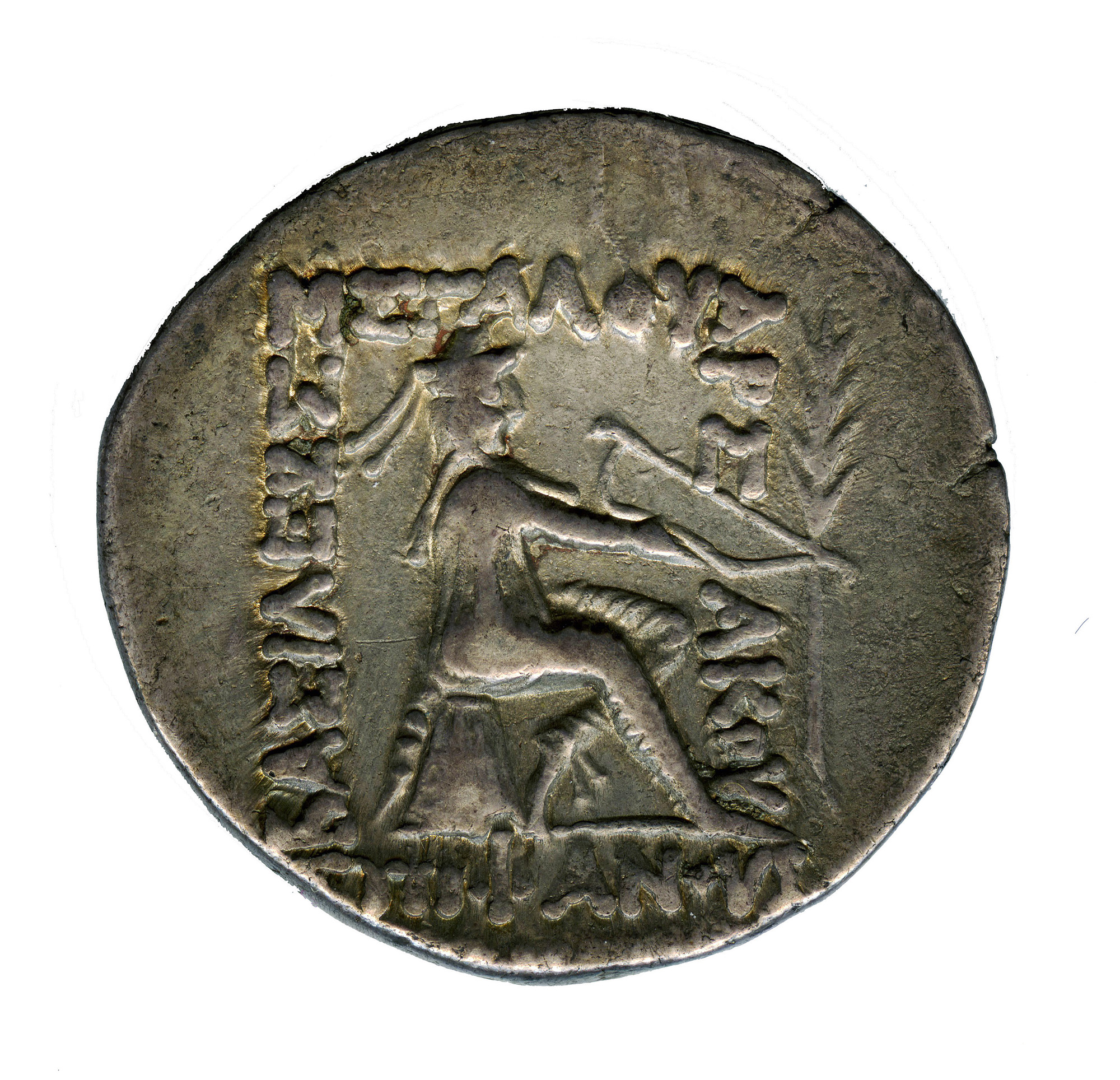 ミトラダテス2世 銀貨（4ドラクマ）｜平山郁夫シルクロードコレクション