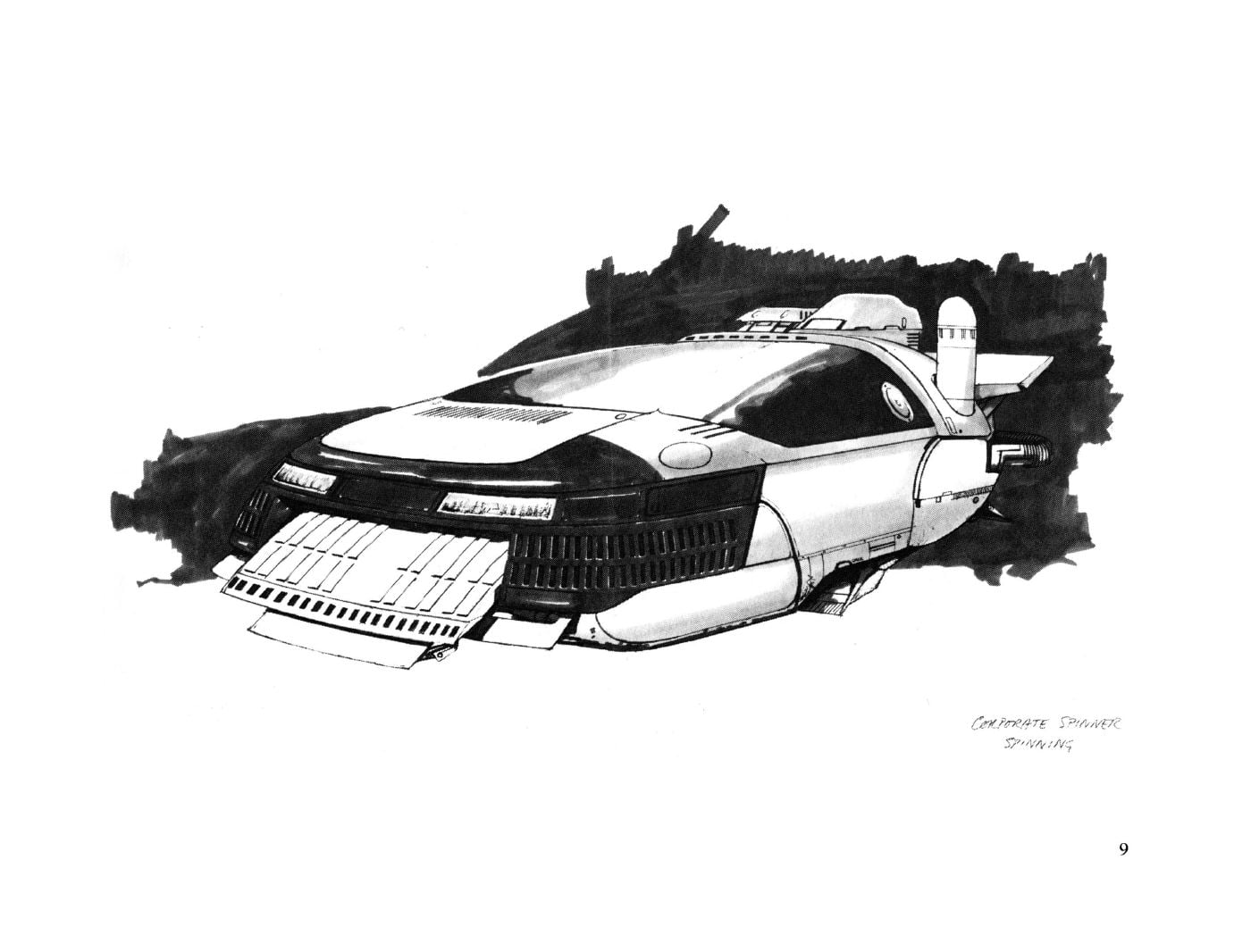 The Original Blade Runner Sketchbook - Featuring The Art Of Syd Mead