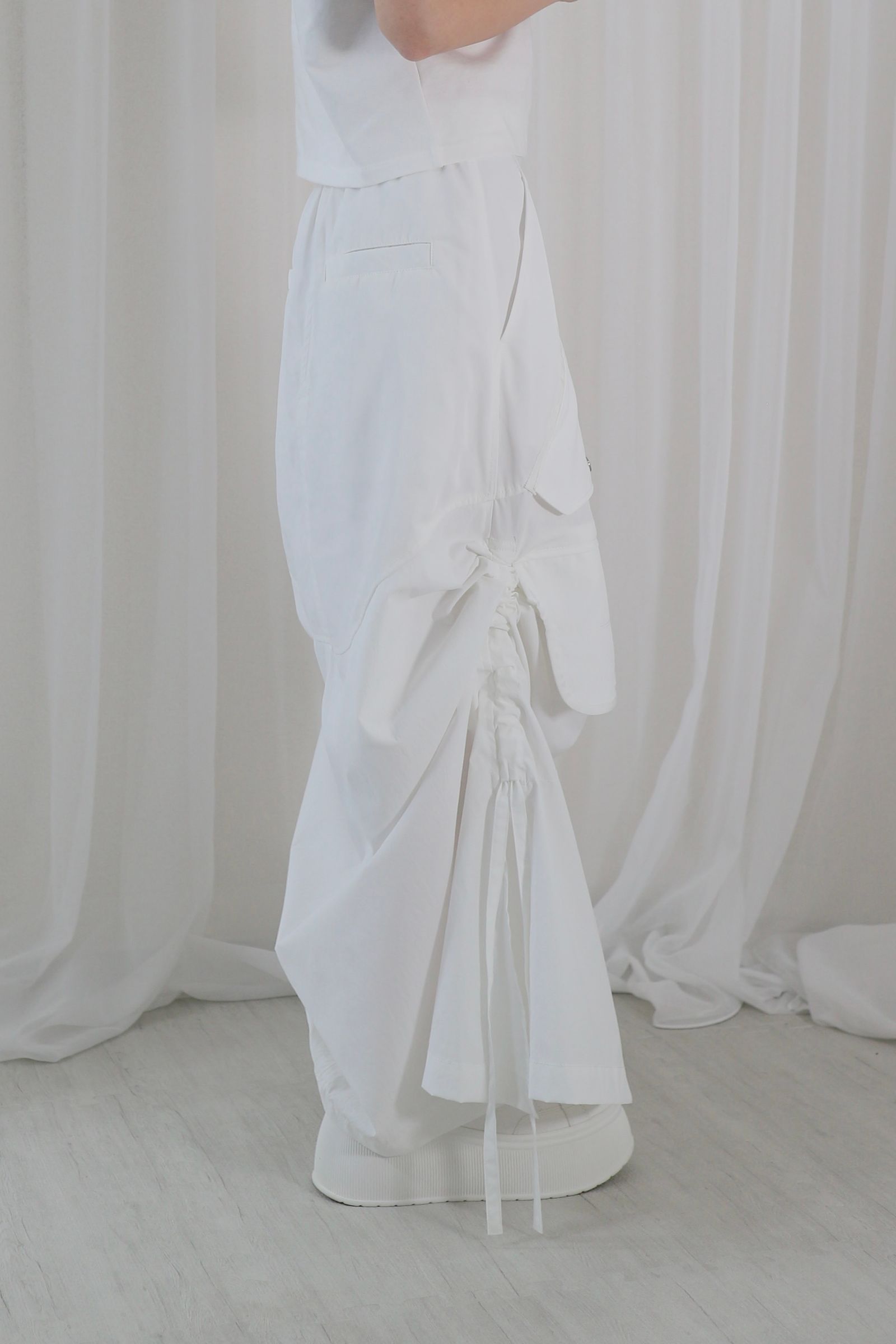 UN3D. - MA-1 DETAIL SK / MA-1ディテールスカート (ホワイト) | Sir