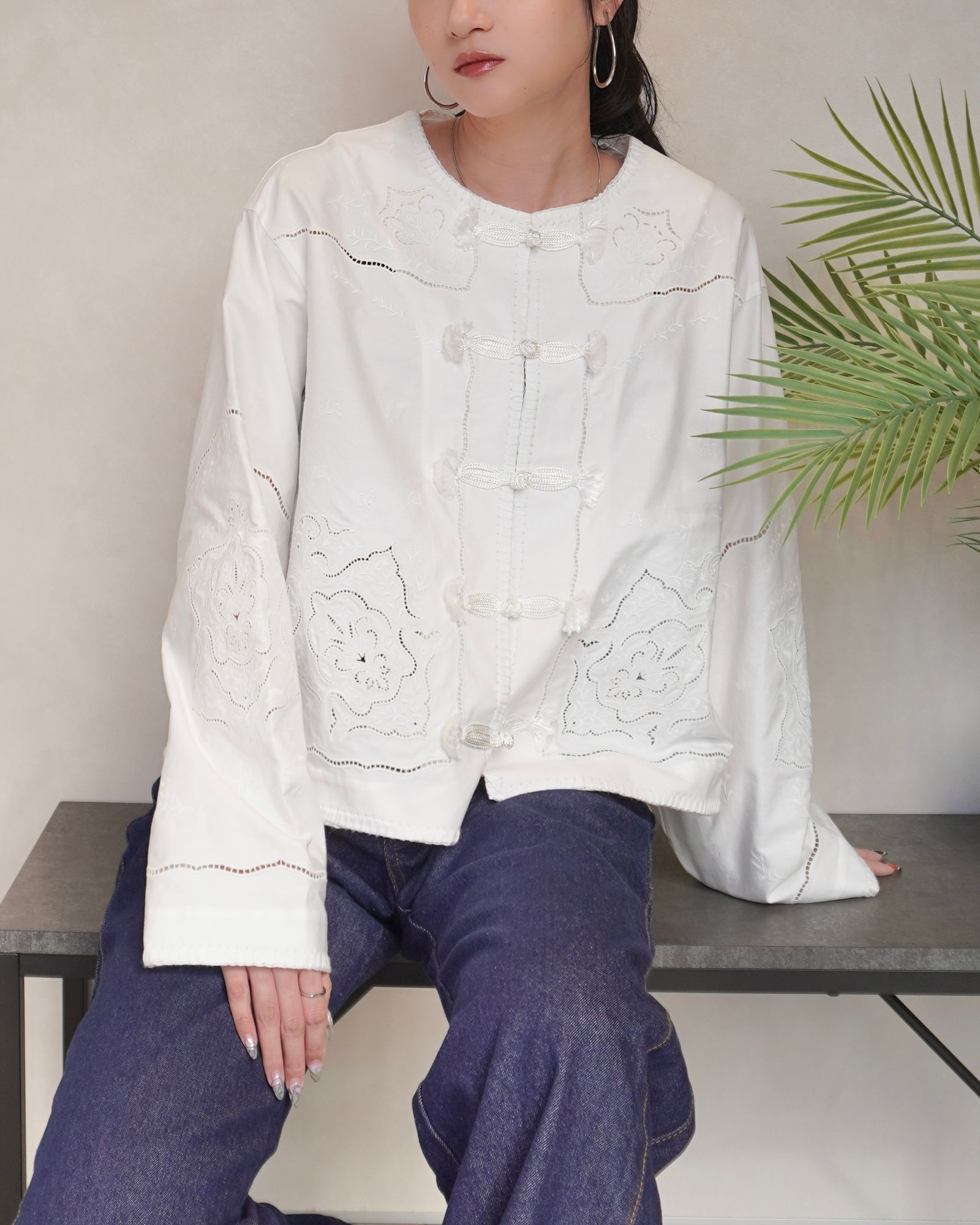 CREDONA - VENEZIA LACE BLOUSE / ヴェネツィアレースブラウス