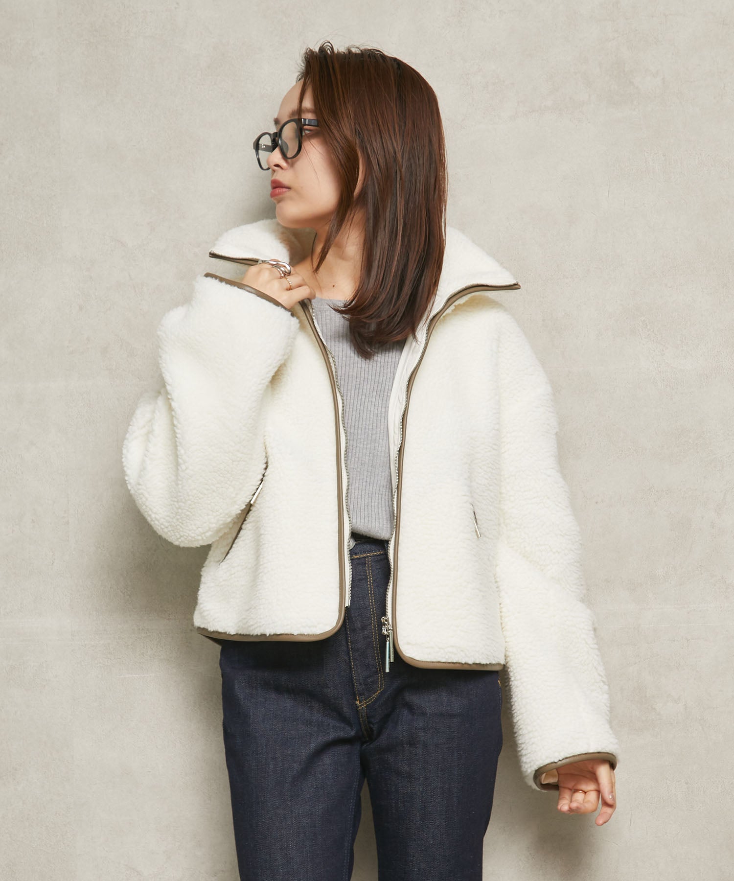 TATRAS】SONA スタンドカラー ボアジャケット – Sirin Online Store