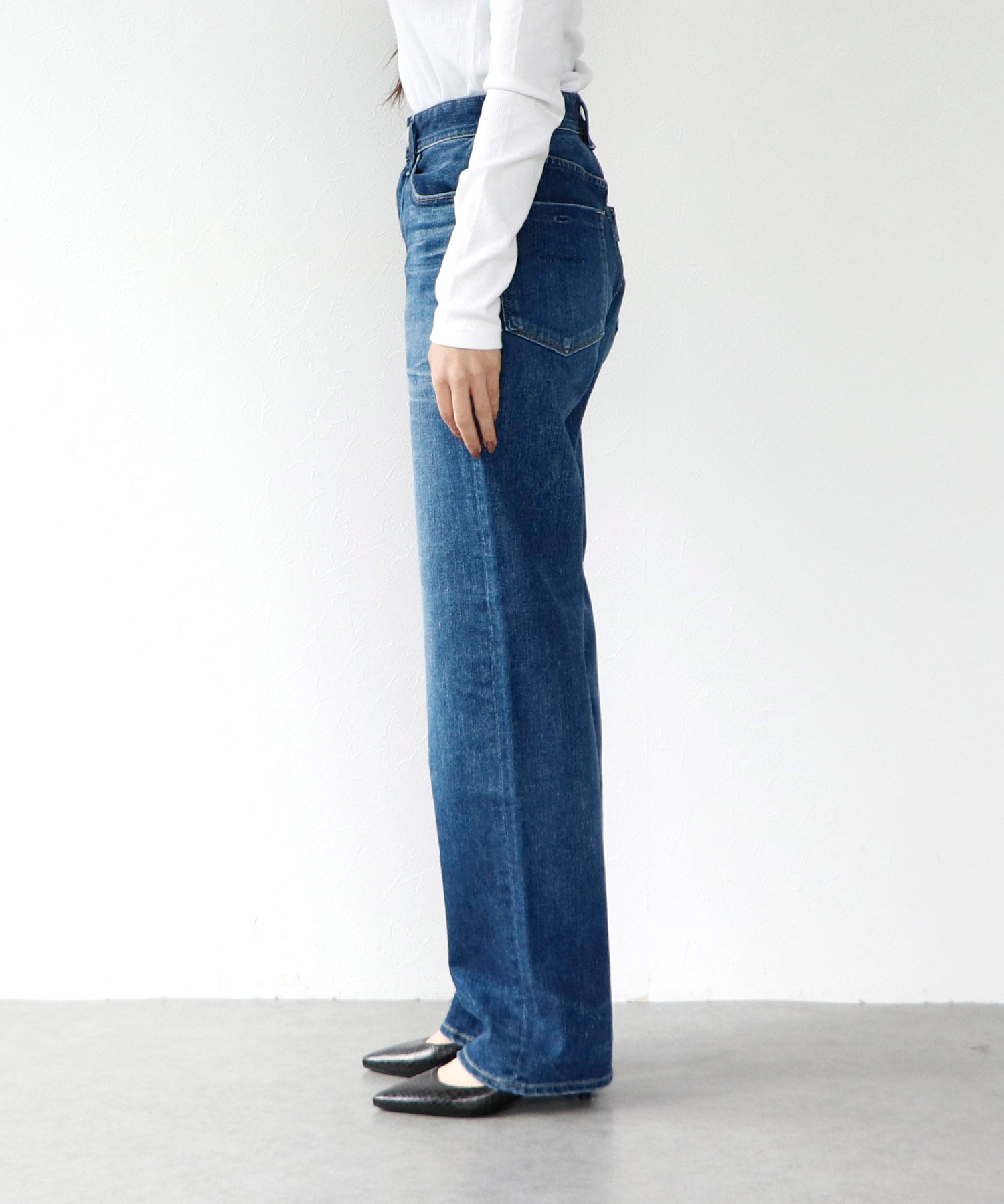 YANUK】LEA ローライズボーイズストレート ブルー – Sirin Online Store