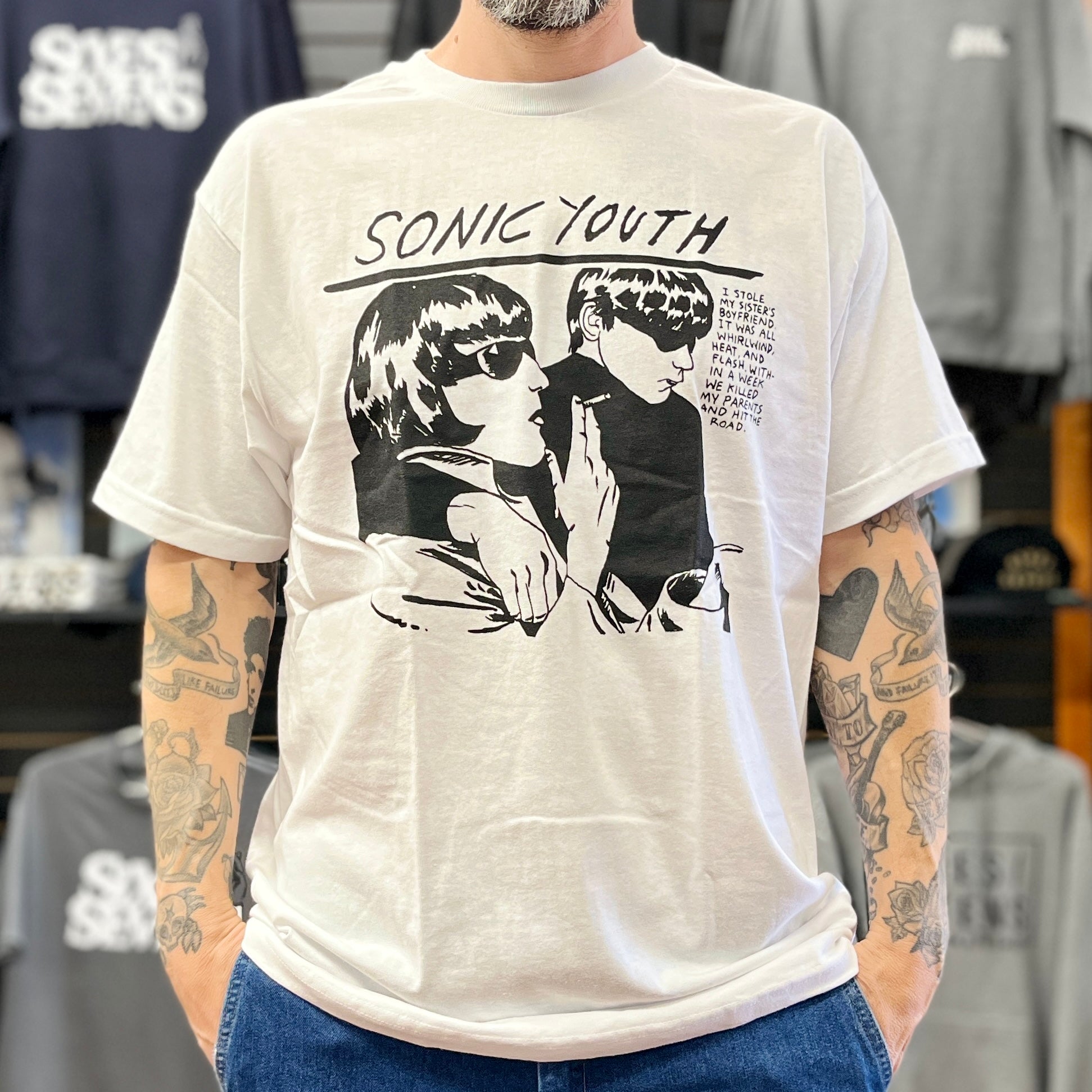 Sonic Youth T-Shirt - Goo – SIXES & SEVENS SKATESHOP