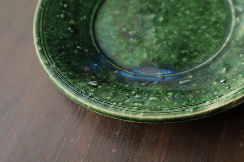 織部5寸皿 / 大隅新 - うつわと暮らしの道具 sizuku