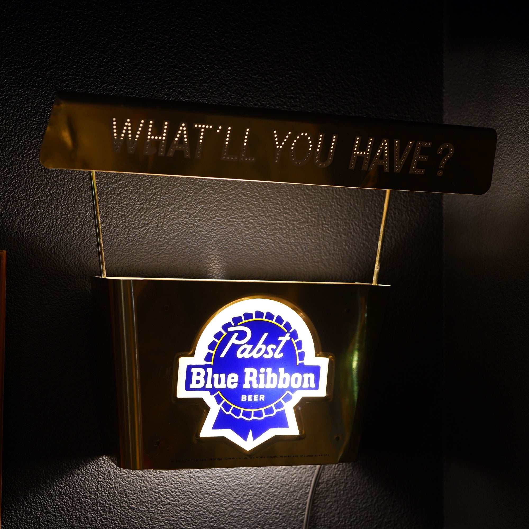 Pabst Blue Ribbon ライトサイン – SK OLDIES