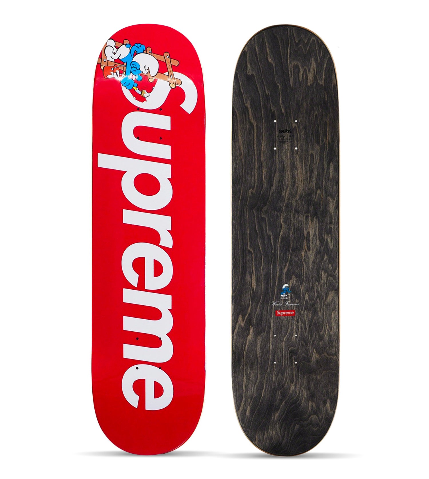 SUPREME 'The Smurfs' (2020) Triptych Skateboard Deck Set – Sk8 Of