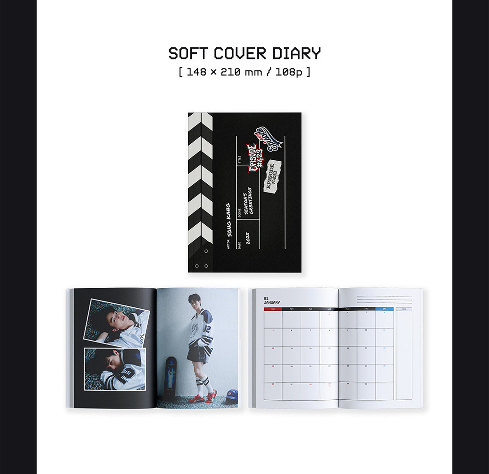 日本限定フォトカードセット付き】SONG KANG 2025 SEASON'S GREETINGS