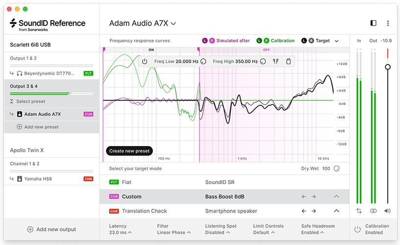 ソフトウェア／ツール 「SoundID Reference for Speakers & Headphones