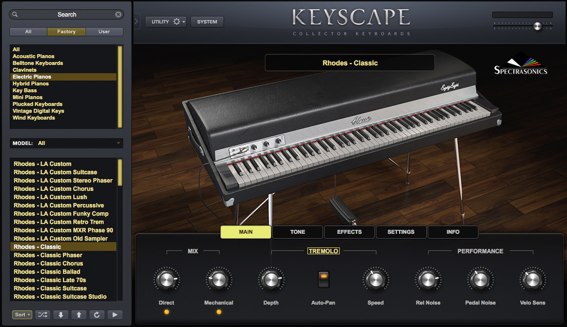 ソフト音源 「Keyscape」 | SONICWIRE