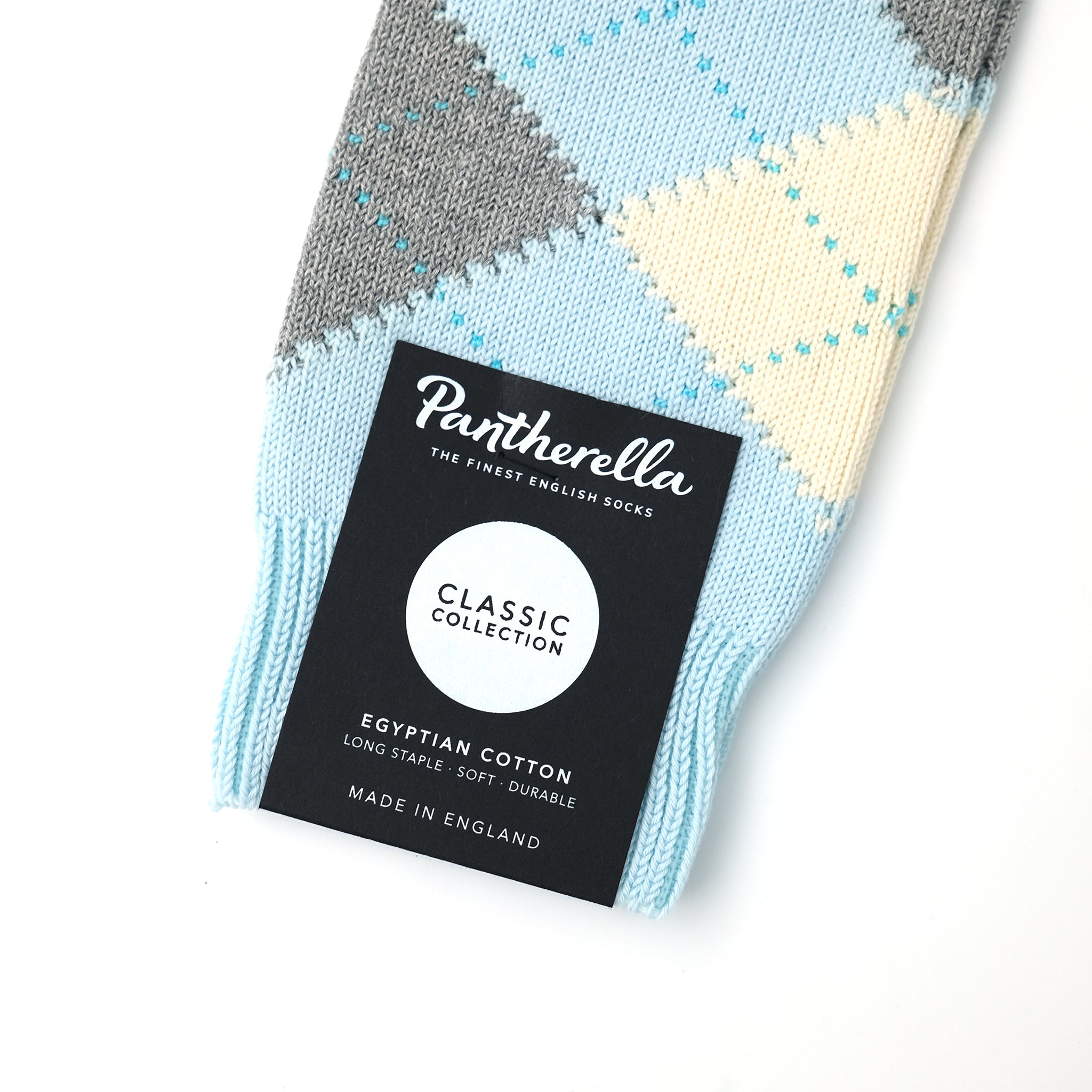 ARGYLE ICE BLUE – SOCKSTORE™