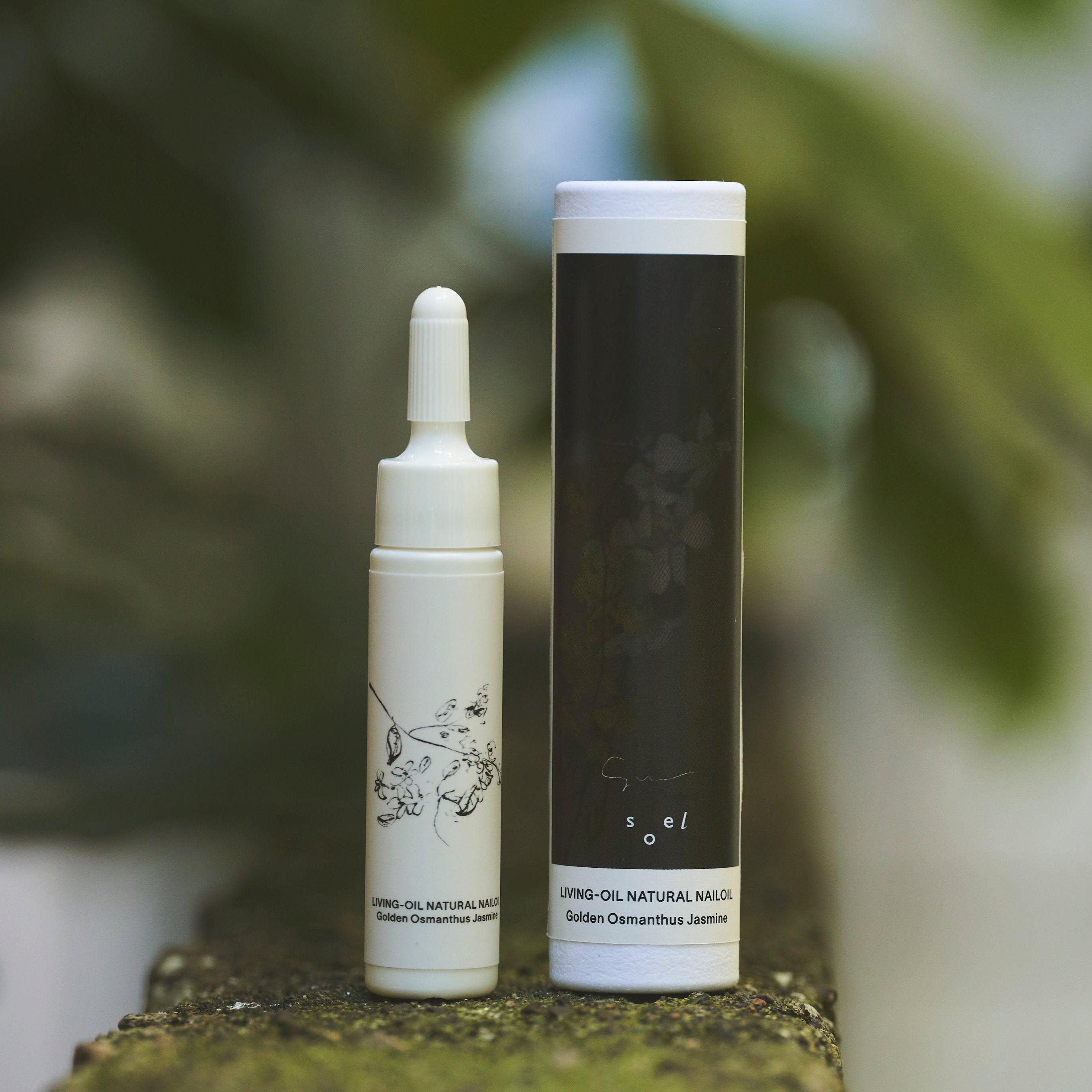 コラボ限定 Su＿ × soel ナチュラルネイルオイル【Golden Osmanthus