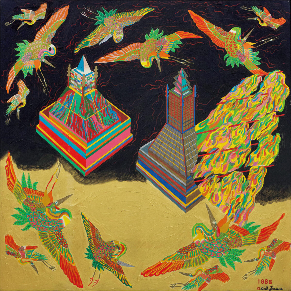 田名網敬一×瀬戸璃子 対談。田名網敬一の初となる大規模回顧展「田名網