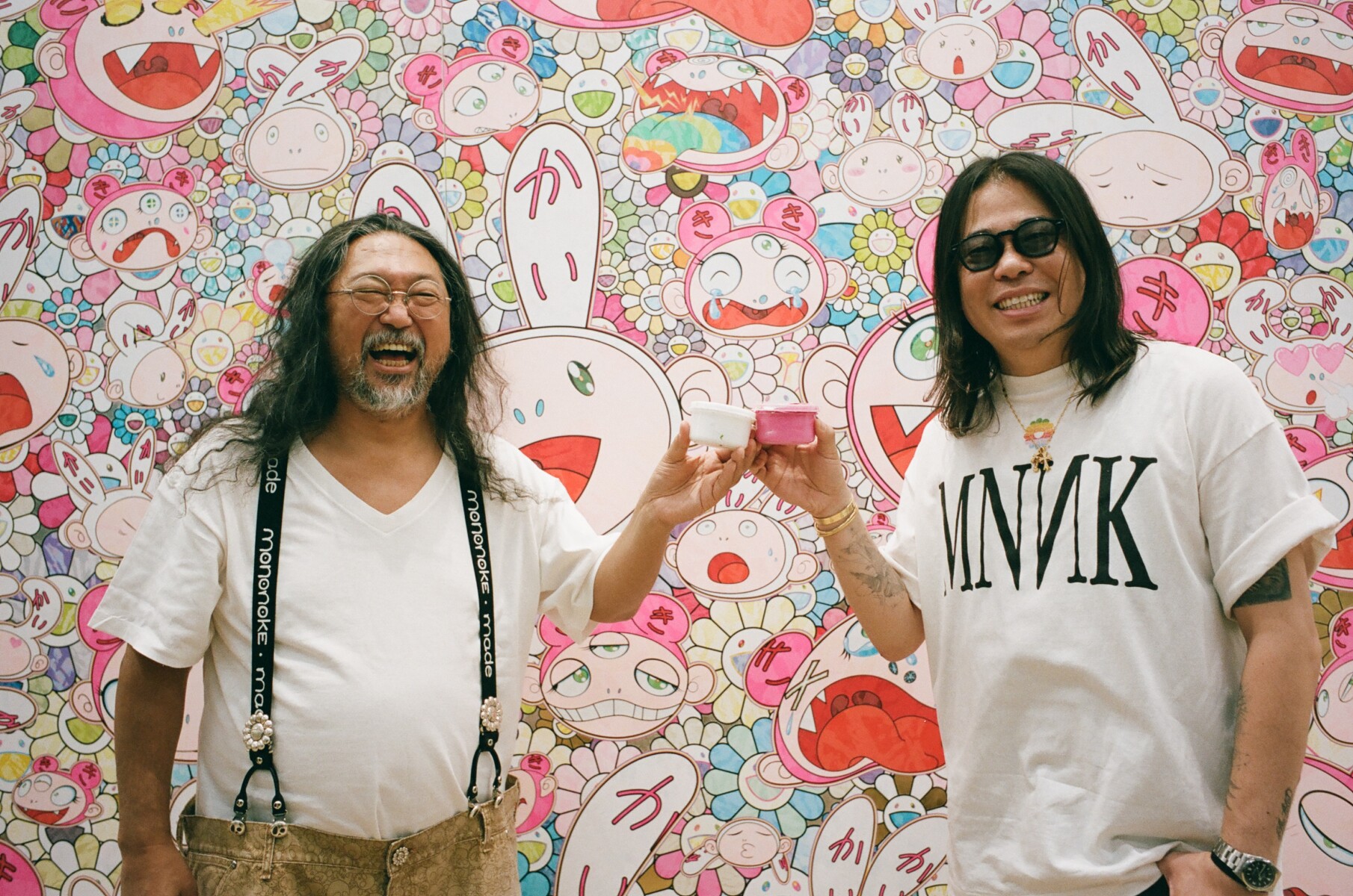 村上隆 × 細川雄太（READYMADE / ©︎SAINT Mxxxxxx）カイカイキキ初の