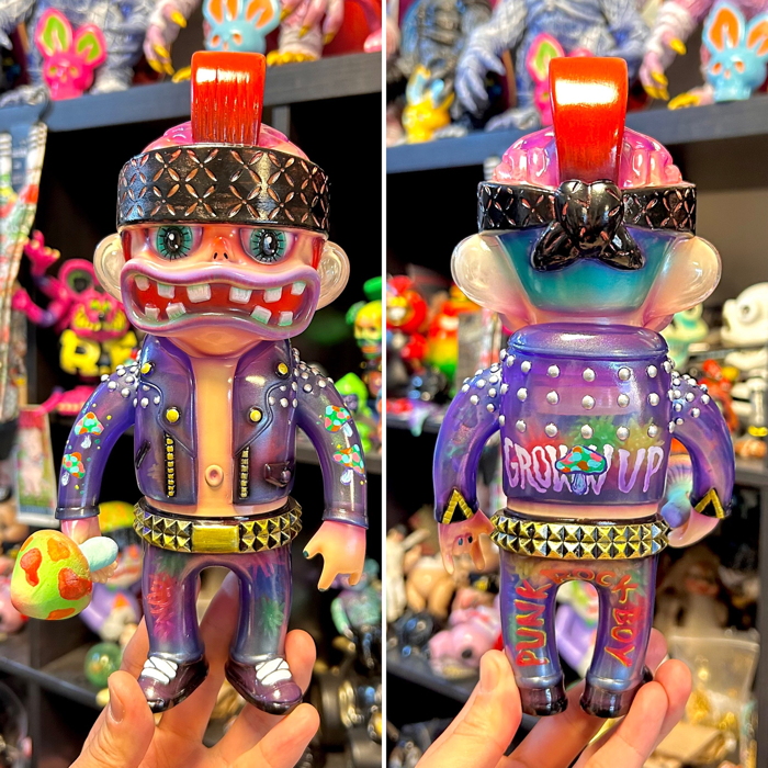 ブラックブックトイ ソフビ ブラックブックトイ パンクロックスネーク