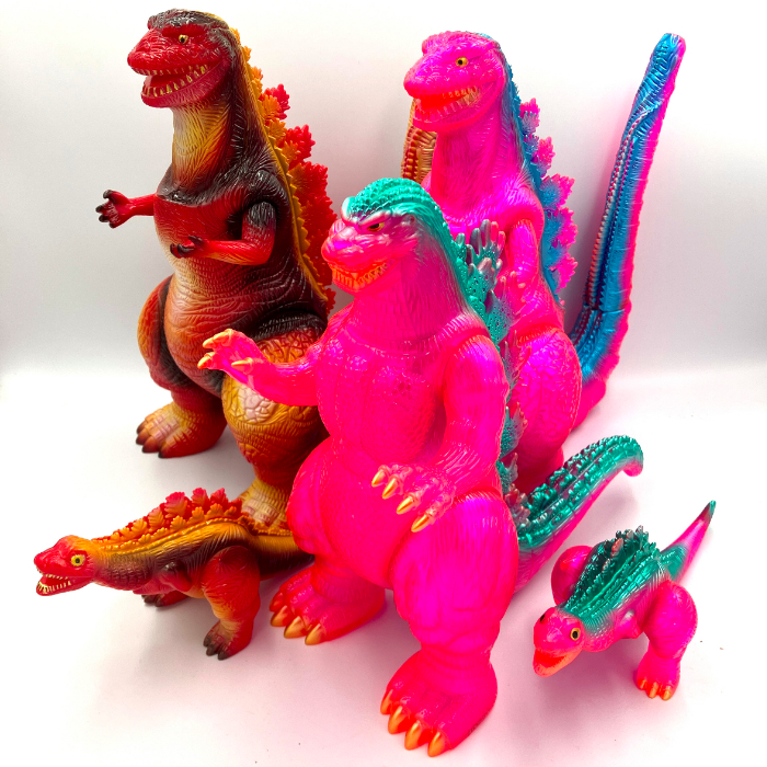 スーパーフェスティバル90」にマルサンの「歴代ゴジラ福袋2025新春Ver