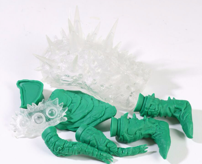 エクスプラスが「大怪獣シリーズ ビーコン ソフビ組立キット」を抽選