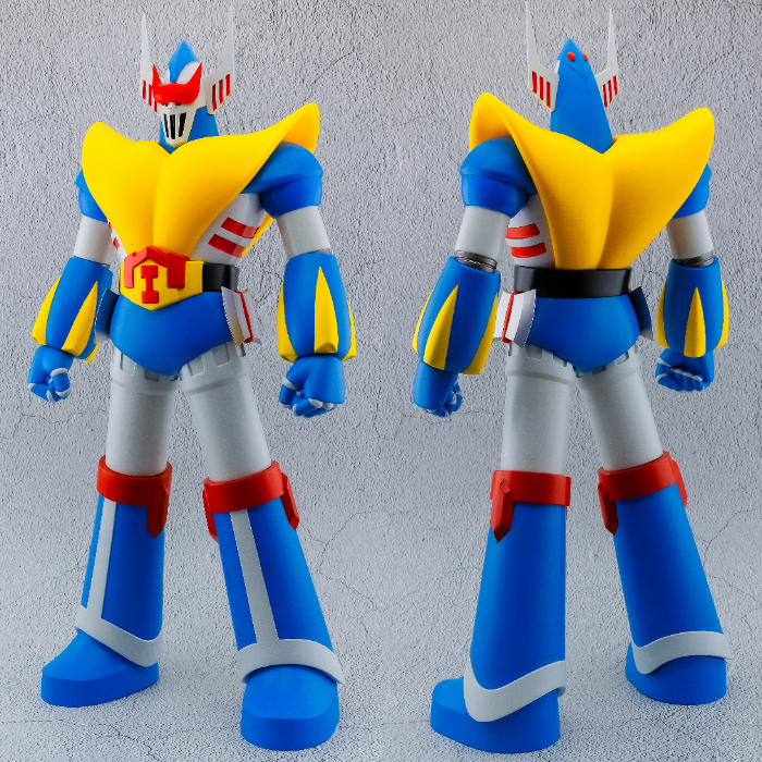 ブロッカー軍団IV マシーンブラスター』の4大ロボが約40cmサイズで