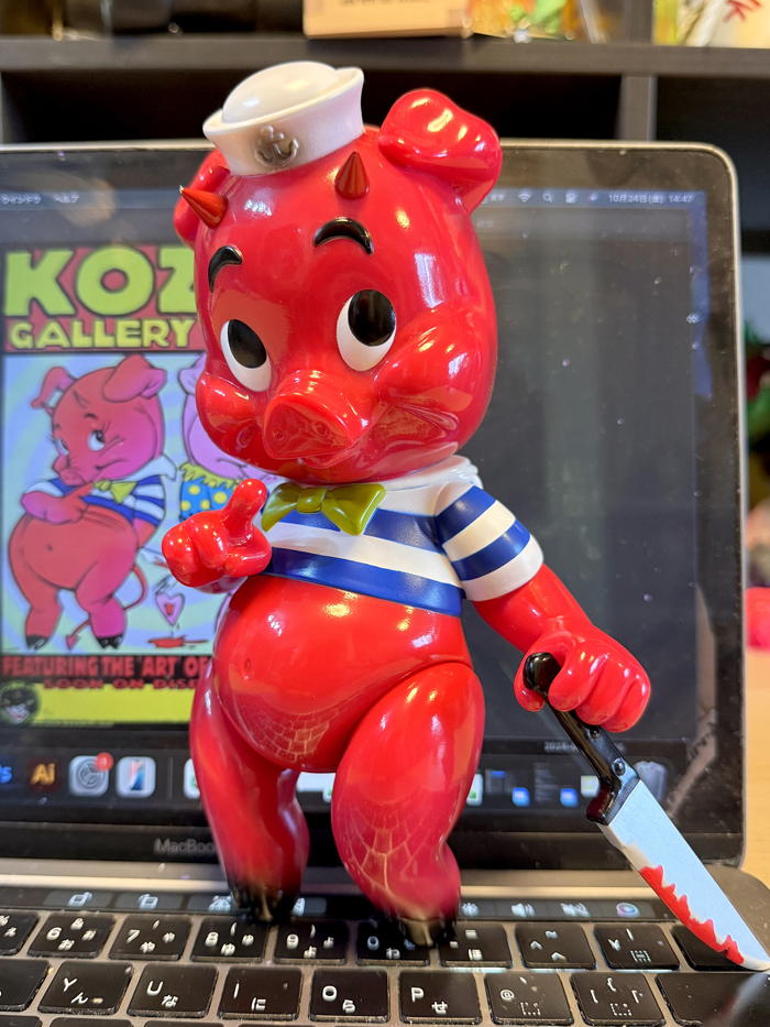 BlackBook Toyの新作はFrank Kozik氏のポスターアートから飛び出した