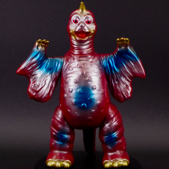 プレミアムバンダイで受注されるブルマァク製「ペギラ 昭和レトロ