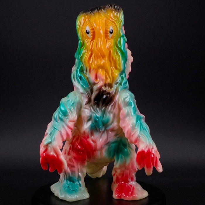 M1号の西村さんのキングギドラゼンマイプラモデル ジャンク ブルマァク