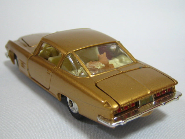 ミニカー　コーギートイズ　corgi toys L6.4 クライスラー　V8 ギア・クライスラー6.4リッター by コーギー<br>corgi 241 ghia L6.4
