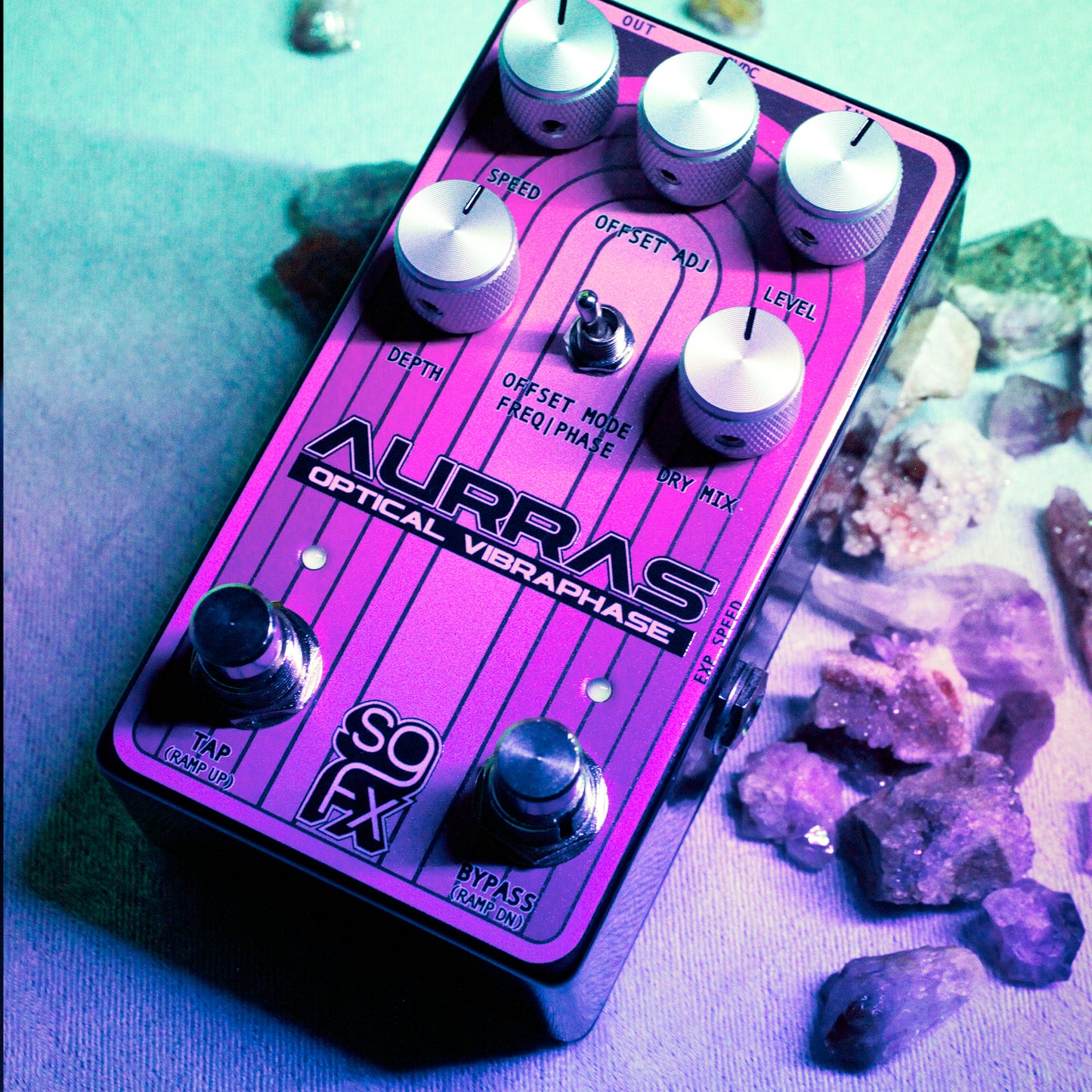 SolidGoldFX Aurras Optical Vibraphase Pedal