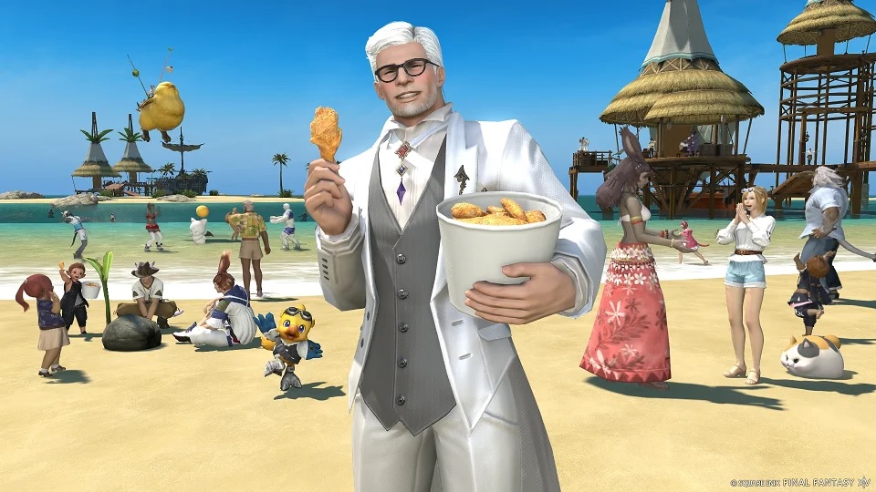 Final Fantasy and KFC team up for new collaboration meal, Colonel