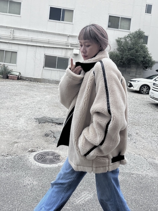 WOOL FUR FLIGHT JACKET 【stein】ST.629 | journal | sosite