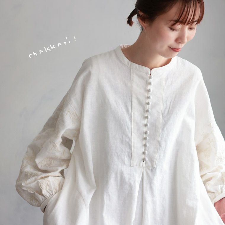 はちみつ堂味わい刺繍ワンピース | soulberry