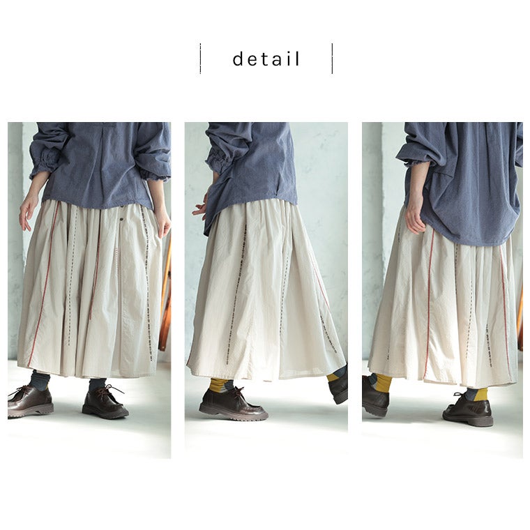 ブリードの森手しごと刺繍スカート | soulberry