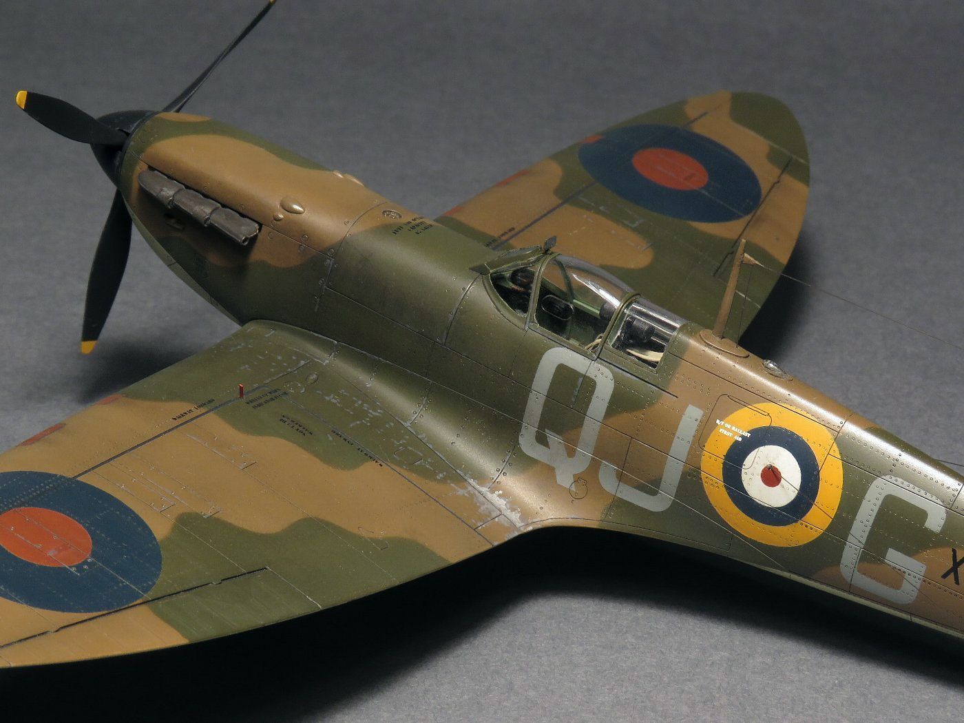 スピットファイア Mk.Ia Supermarine Spitfire Mk.Ia Tamiya 1/48 part-1