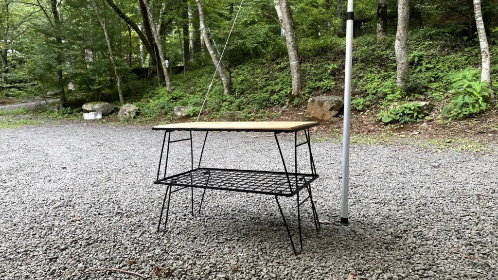 HIBARIのフィールドラックをレビュー！天板の広さはどう？重ねた時の